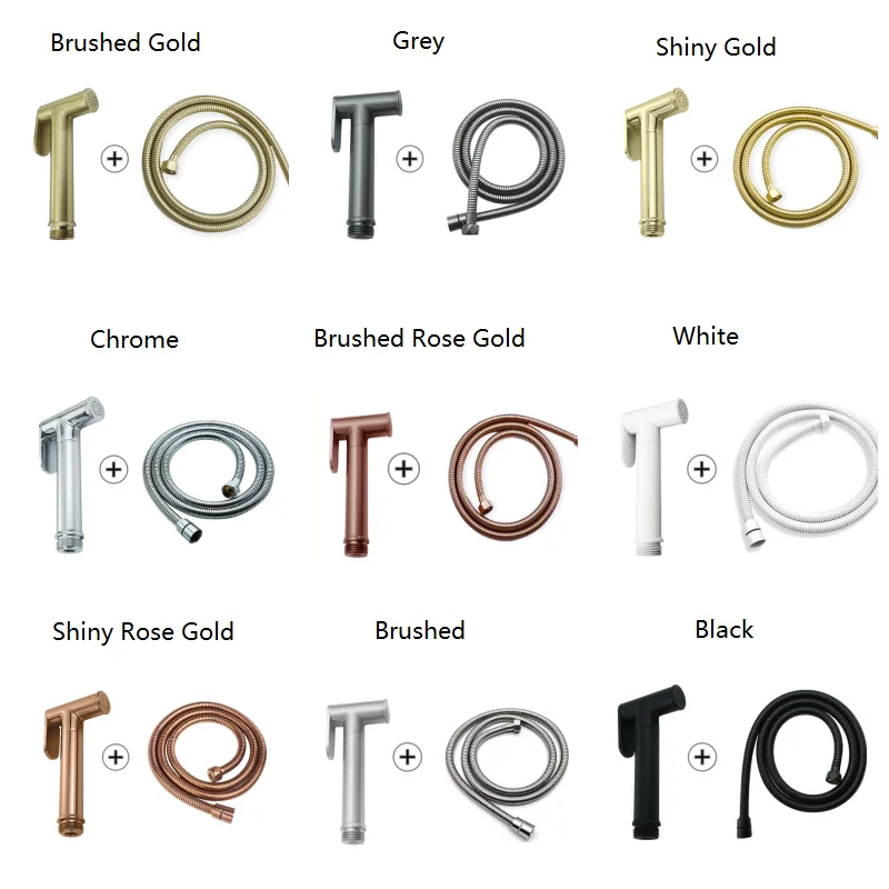 Portable Bidet Toilet Sprayer Brass Handheld Bidet Faucet Spray Home Balcony Bathroom Shower Head Self-Cleaning Accessories
Portable Bidet Toilet Sprayer Brass Handheld Bidet Faucet Spray Home Balcony Bathroom Shower Head Self-Cleaning Accessories