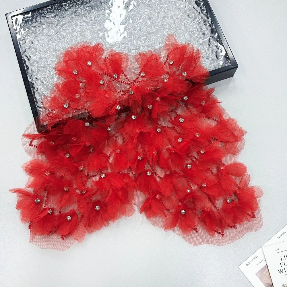Double Layer Mesh Lace Accessories Heavy Industry Pleated Design DIY Clothing Accessories Ruffle Trim Chest Wrap
Double Layer Mesh Lace Accessories Heavy Industry Pleated Design DIY Clothing Accessories Ruffle Trim Chest Wrap