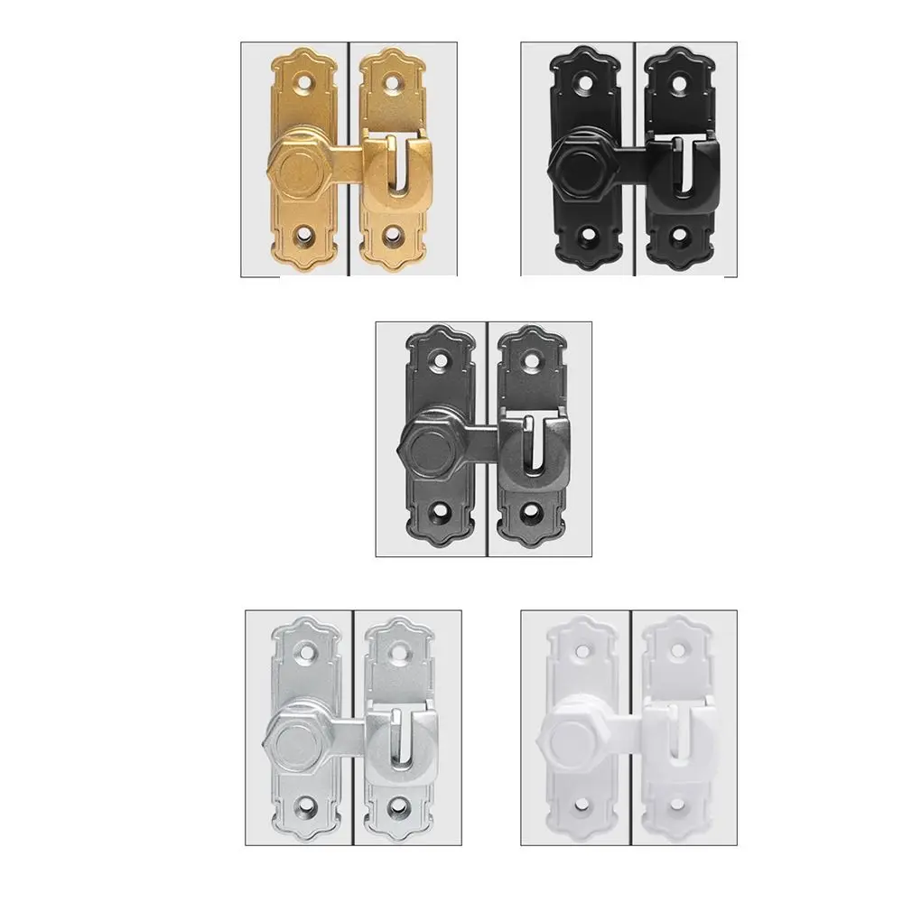 Sturdy Safety Sliding Door Catch 90 180 Degree Aluminum Alloy Door Bolts Anti-theft Door Hasp Locking Hardware
Sturdy Safety Sliding Door Catch 90 180 Degree Aluminum Alloy Door Bolts Anti-theft Door Hasp Locking Hardware