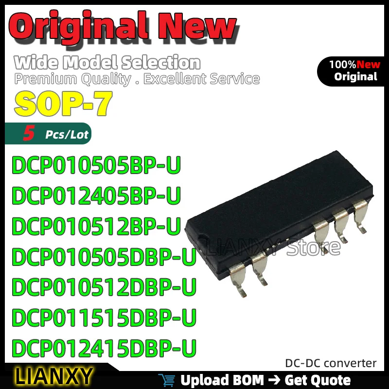 5pcs SOP-7 DCP010505BP-U DCP012405BP-U DCP010512BP-U DCP010505DBP-U DCP010512DBP-U DCP011515DBP-U DCP012415DBP-U New Original
5pcs SOP-7 DCP010505BP-U DCP012405BP-U DCP010512BP-U DCP010505DBP-U DCP010512DBP-U DCP011515DBP-U DCP012415DBP-U New Original