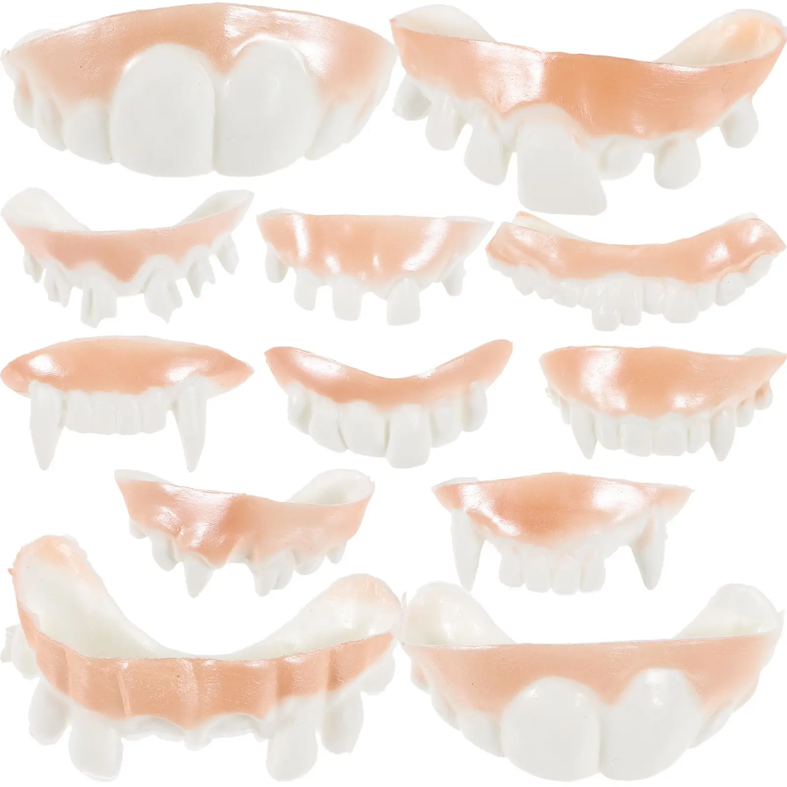 24 Pcs Fake Teeth Dentures Scary Funny Halloween Costume Party Decorations Pumpkin Props Tooth Set Safe Comfortable cosplay
24 Pcs Fake Teeth Dentures Scary Funny Halloween Costume Party Decorations Pumpkin Props Tooth Set Safe Comfortable cosplay