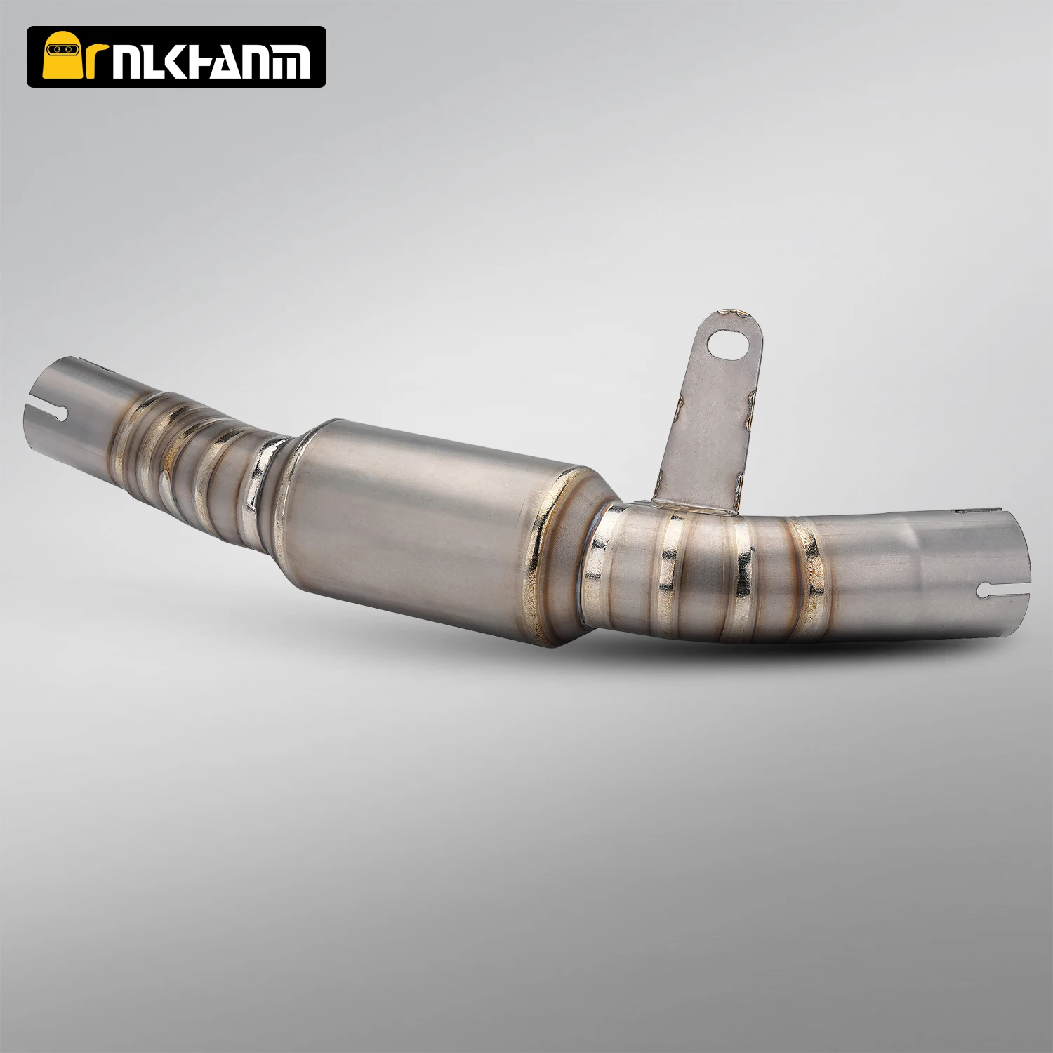 Motorcycle exhaust modification for Benelli Leoncino 500 BJ500 original caliber Ti.alloy mid link pipe with catalyst
Motorcycle exhaust modification for Benelli Leoncino 500 BJ500 original caliber Ti.alloy mid link pipe with catalyst