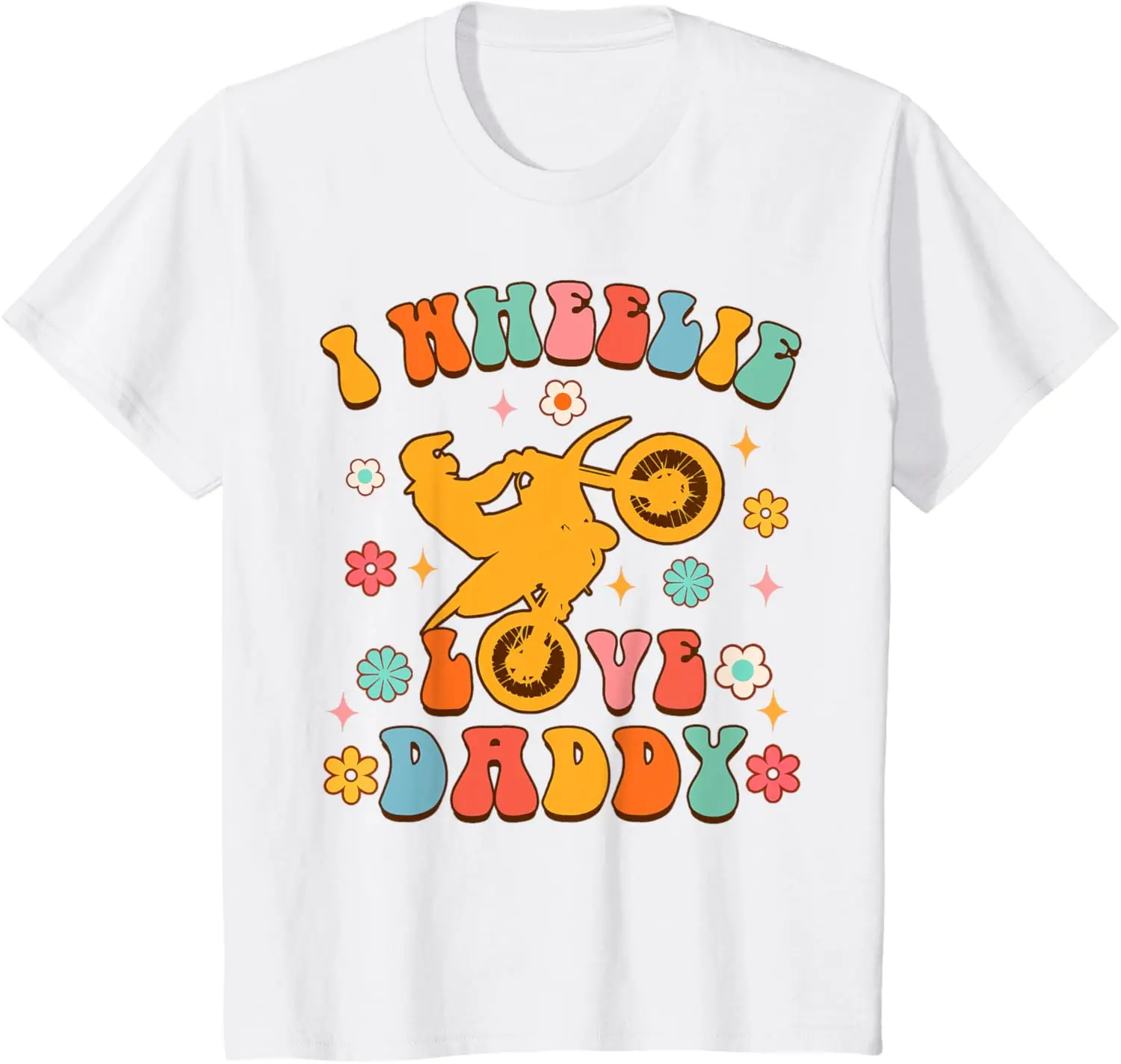 Детская футболка для мотоцикла, мотокросса, байкера, папы, папы, I Wheelie Love Daddy
Детская футболка для мотоцикла, мотокросса, байкера, папы, папы, I Wheelie Love Daddy