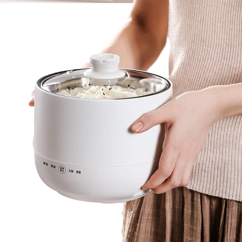 1.8L Electric Stainless Steel Skillet Health-Preserving Multifunctional Microwave Rice Cooker Low Sugar Pot for Household Hotel
1.8L Electric Stainless Steel Skillet Health-Preserving Multifunctional Microwave Rice Cooker Low Sugar Pot for Household Hotel