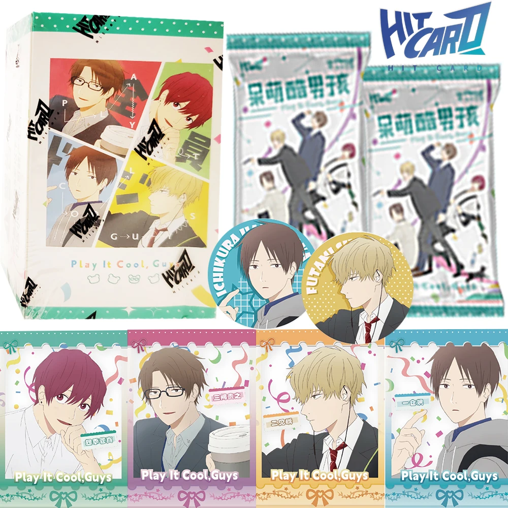 Hitcard Play It Cool,guys Anime Collection Cards for Kids Daily Comedy Comic Figures Christmas Theme Special Cards Surprise Gift 
Hitcard Play It Cool,guys Anime Collection Cards for Kids Daily Comedy Comic Figures Christmas Theme Special Cards Surprise Gift