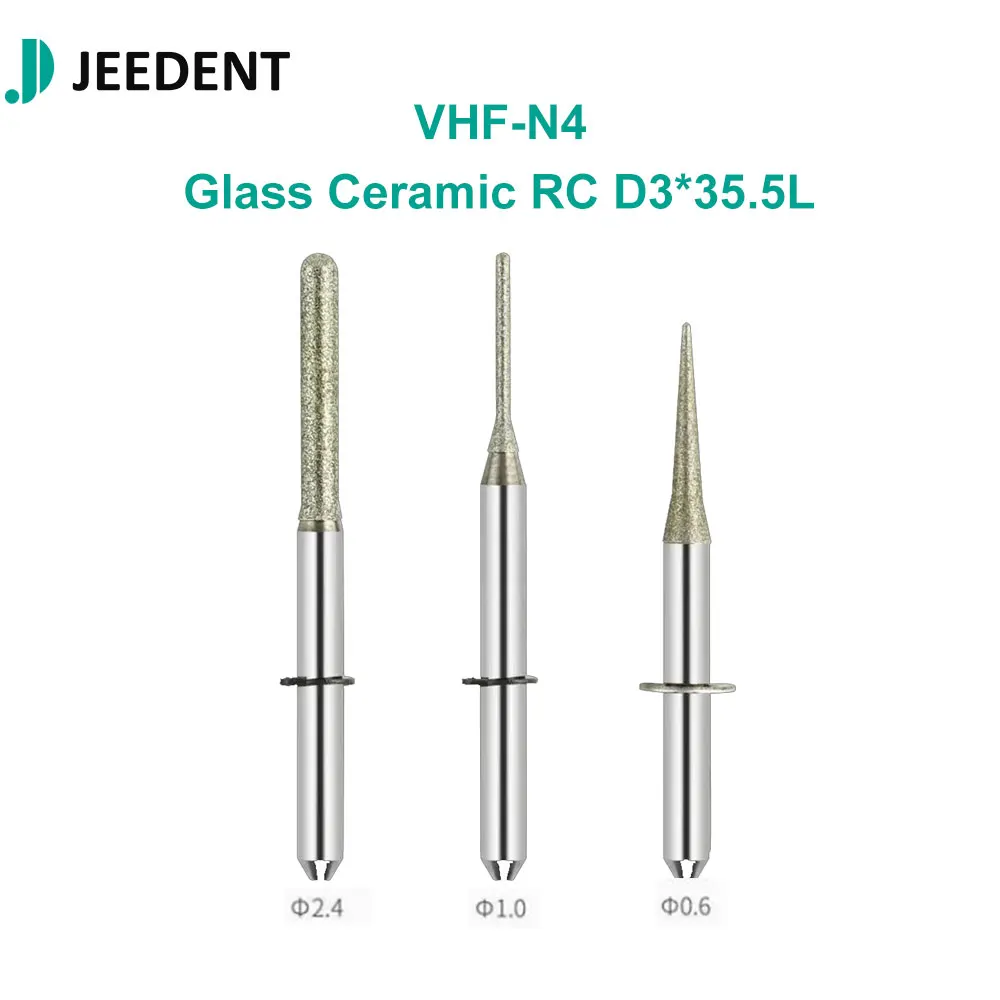 JEEDENT VHF-N4 CAD/CAM Milling Burs For Glass Ceramic Emax Lithium Disilicate Diamond Coated Dental Lab Grinding Tools
JEEDENT VHF-N4 CAD/CAM Milling Burs For Glass Ceramic Emax Lithium Disilicate Diamond Coated Dental Lab Grinding Tools