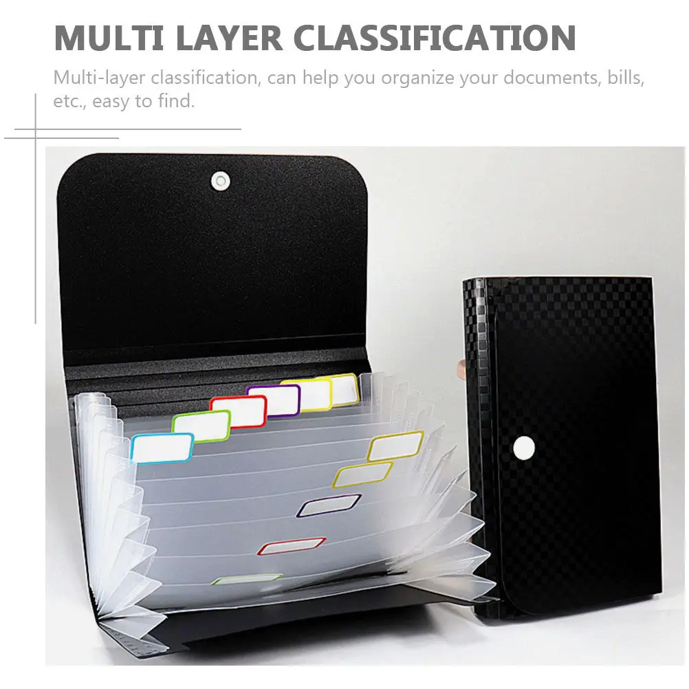 2Pcs Mini File Folder Bag Multi-Layer Document Folder Portable Organizer for Office Outdoor Receipt Change Storage
2Pcs Mini File Folder Bag Multi-Layer Document Folder Portable Organizer for Office Outdoor Receipt Change Storage