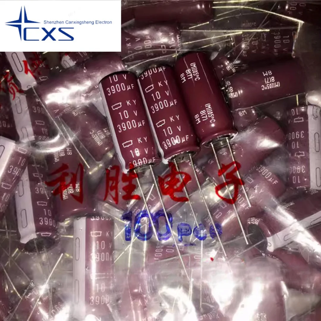 10PCS 3900UF 10V Japan Black King Kong Capacitor 10V3900UF 12.5*30 KY High Frequency Low Impedance
10PCS 3900UF 10V Japan Black King Kong Capacitor 10V3900UF 12.5*30 KY High Frequency Low Impedance
