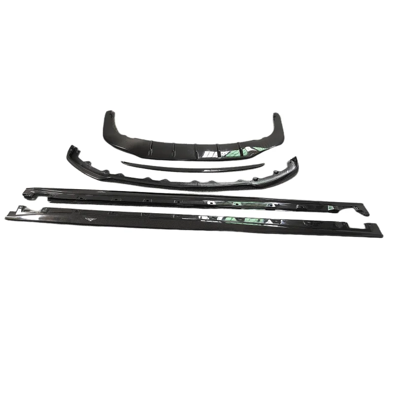 W12 Style True Carbon Fiber Body Kit with Front and Rear Lip Side Skirts and Rear Spoiler for Bentley Flying Spur 2020-2023
W12 Style True Carbon Fiber Body Kit with Front and Rear Lip Side Skirts and Rear Spoiler for Bentley Flying Spur 2020-2023