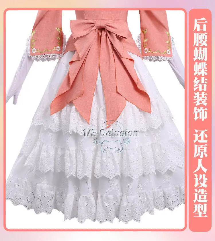 Identity V Demi Bourbon Nightmare Journey Cosplay Costume Full Set Horror Cosplay Outfit Gothic Dress Halloween Party Outfit
Identity V Demi Bourbon Nightmare Journey Cosplay Costume Full Set Horror Cosplay Outfit Gothic Dress Halloween Party Outfit