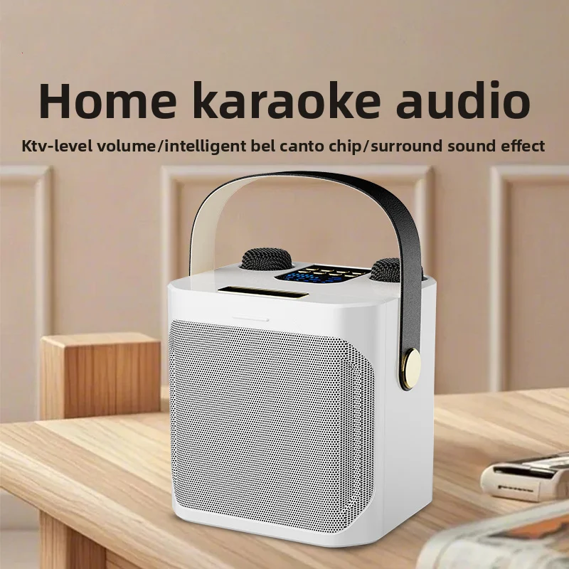 Karaoke Machine with 2 Wireless Microphones Bluetooth Speaker Portable Design for Home Party Camping & Family Fun
Karaoke Machine with 2 Wireless Microphones Bluetooth Speaker Portable Design for Home Party Camping & Family Fun