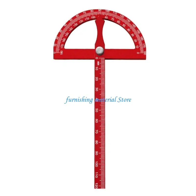 Y5GD T Shaped Accuracy Measuring Tool Permanent Aluminum Mixture Anglemeasurer With Light Graduations