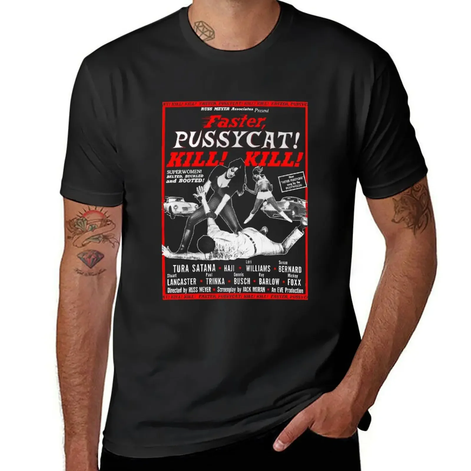 Faster, Pussycat! Kill! Tura Satana Retro Movie T-Shirt heavyweights summer top plus sizes mens graphic t-shirts pack
Faster, Pussycat! Kill! Tura Satana Retro Movie T-Shirt heavyweights summer top plus sizes mens graphic t-shirts pack