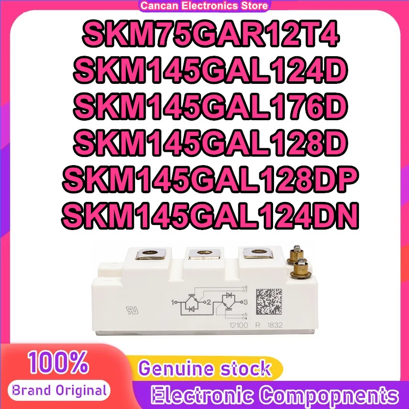 SKM75GAR12T4 SKM145GAL124D SKM145GAL176D SKM145GAL128D SKM145GAL128DP SKM145GAL124DN New Original in stock
SKM75GAR12T4 SKM145GAL124D SKM145GAL176D SKM145GAL128D SKM145GAL128DP SKM145GAL124DN New Original in stock