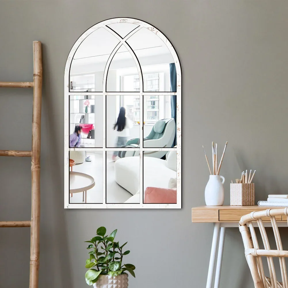 Decorative Wall Mirror Metal Window Mirror For Living Room Bedroom Entrance Modern Style Black Home Decor
Decorative Wall Mirror Metal Window Mirror For Living Room Bedroom Entrance Modern Style Black Home Decor