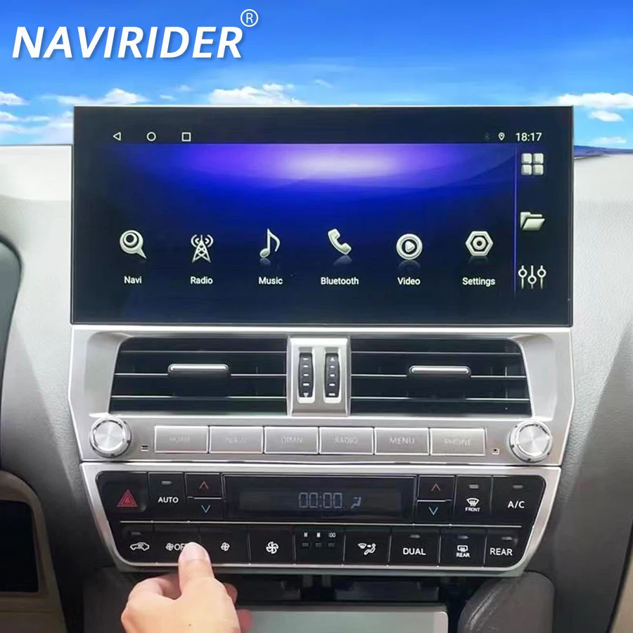 Android 14 Car Radio For Toyota Land Cruiser Prado 150 2018-2023 Multimedia Video Player GPS Navigation Carplay Head Unit 256GB
Android 14 Car Radio For Toyota Land Cruiser Prado 150 2018-2023 Multimedia Video Player GPS Navigation Carplay Head Unit 256GB
