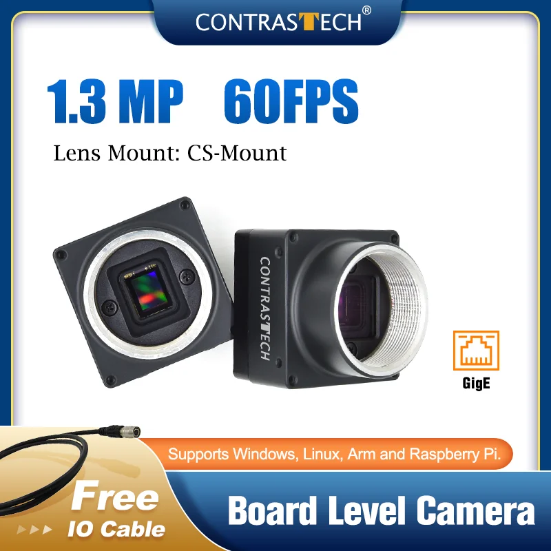 1280x1024 60fps PYTHON1300 Mars Series Development Mini Board Level Camera for Transportation Industry
1280x1024 60fps PYTHON1300 Mars Series Development Mini Board Level Camera for Transportation Industry