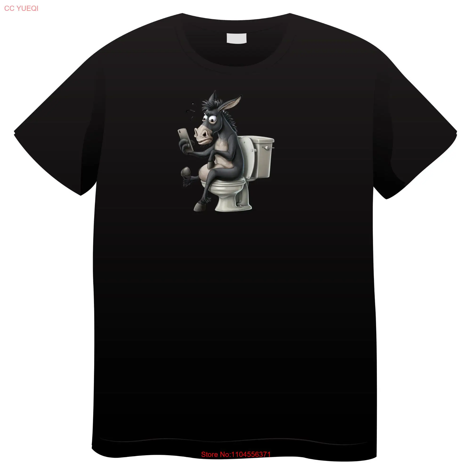 Animals on Toilet with Phone Motif T Shirt Personalizable long or short sleeves
Animals on Toilet with Phone Motif T Shirt Personalizable long or short sleeves