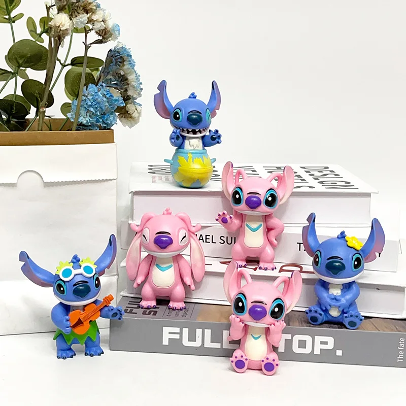 6Pcs Stitch Do Cartoon Cute Star Baby Doll Doll Machine Ornament Model Toy Girl Gift
6Pcs Stitch Do Cartoon Cute Star Baby Doll Doll Machine Ornament Model Toy Girl Gift