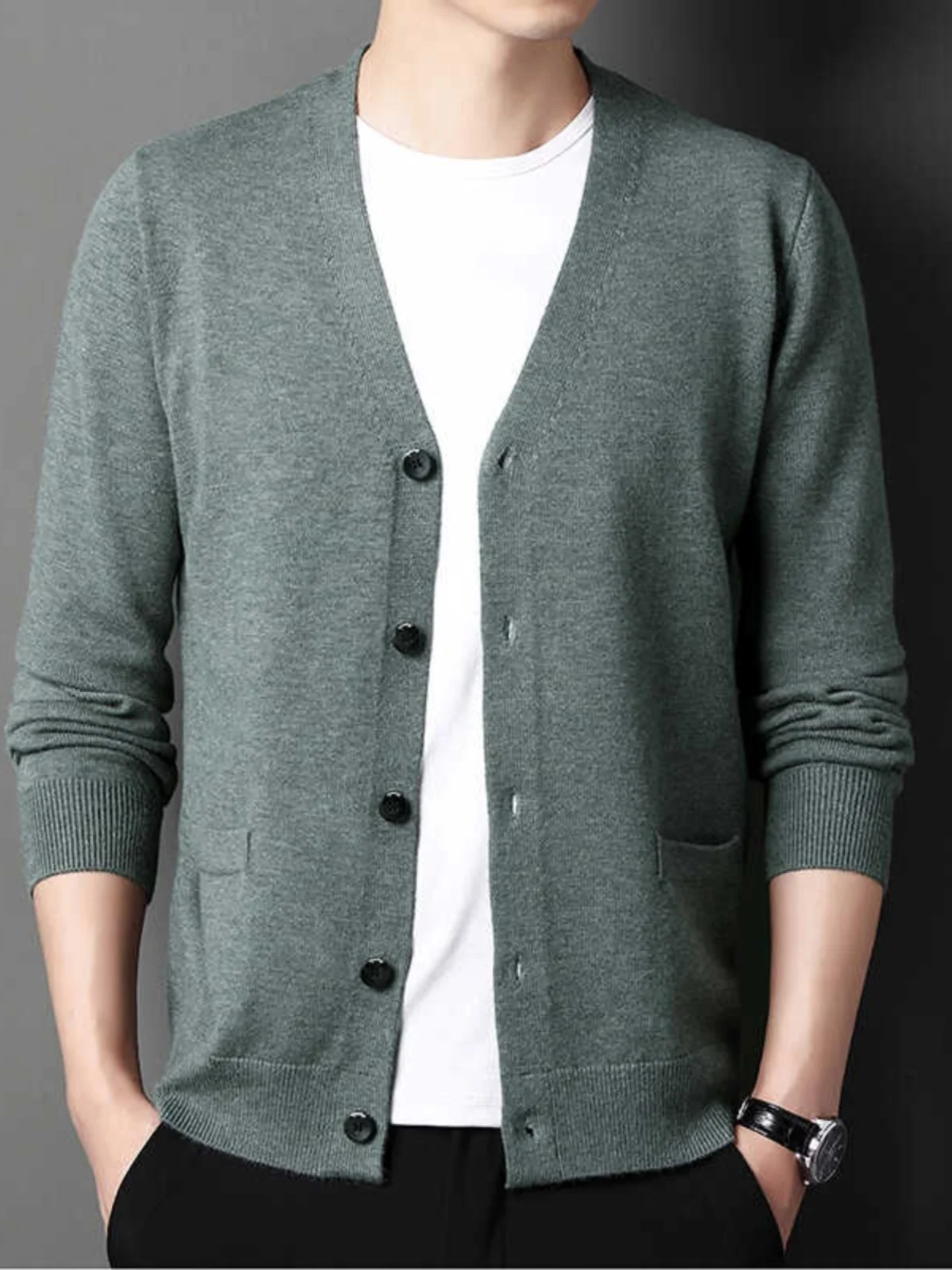 Men's Knitted V-Ne Sweater Cardigan Casual Spring Autumn Woolen Outerwear Faionable Urban Sle Long Sve Busin Casual
Men's Knitted V-Ne Sweater Cardigan Casual Spring Autumn Woolen Outerwear Faionable Urban Sle Long Sve Busin Casual