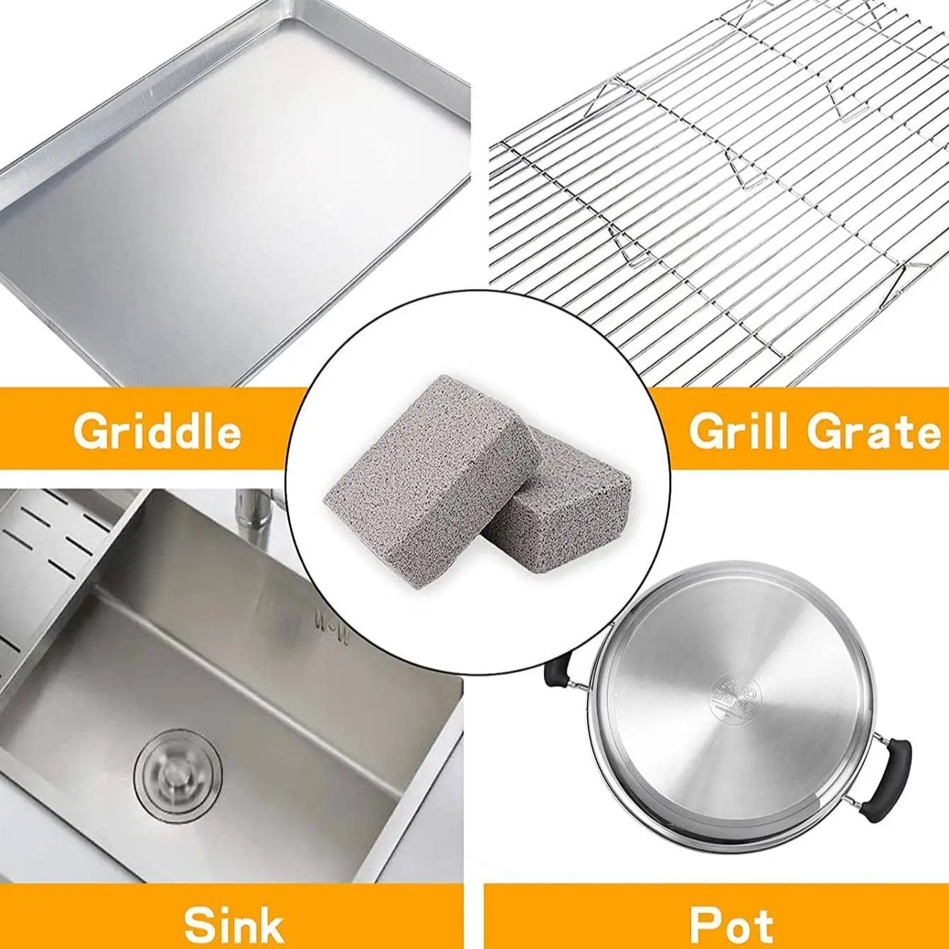 1pc-BBQ Grill Brick Block Handheld BBQ Cleaning Stone Barbecue Racks Stains Clean Scraper BBQ Cleaning Brush
1pc-BBQ Grill Brick Block Handheld BBQ Cleaning Stone Barbecue Racks Stains Clean Scraper BBQ Cleaning Brush