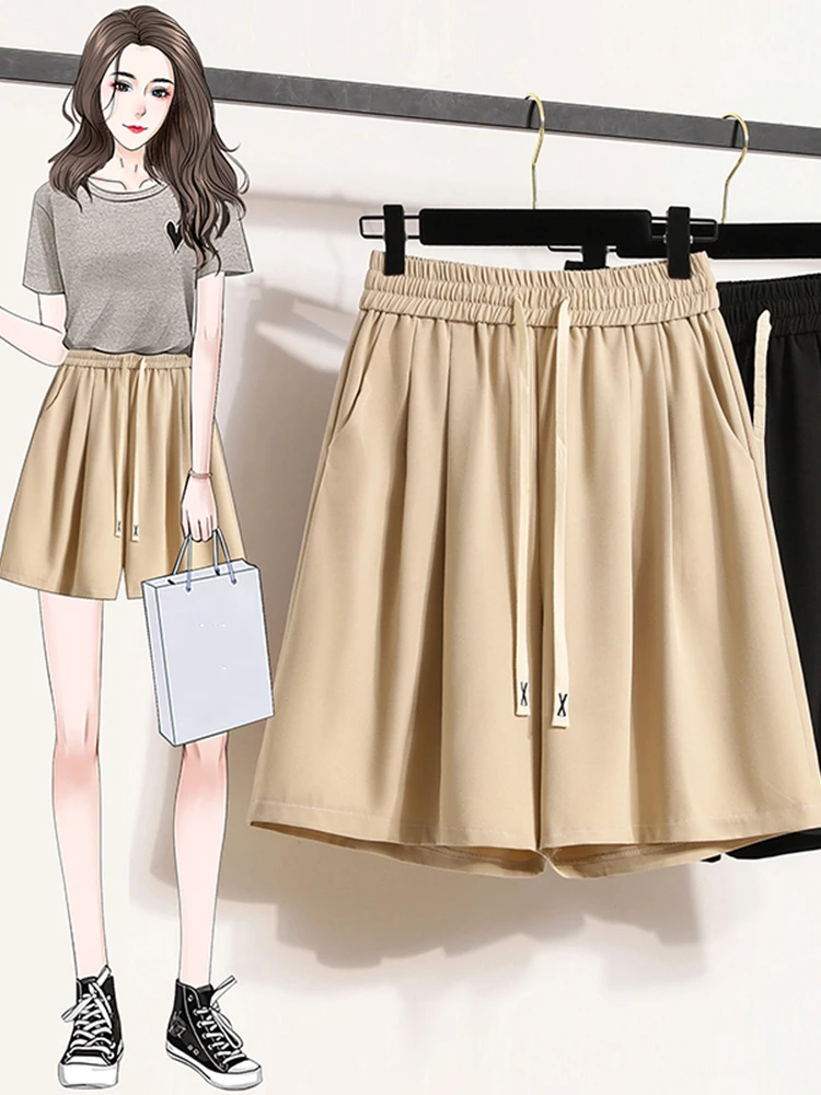 Elastic Drawstring High Waist Women Solid Color Loose Versatile Shorts Casual Pockets Simple Cozy Daily Half Length Short Pants
Elastic Drawstring High Waist Women Solid Color Loose Versatile Shorts Casual Pockets Simple Cozy Daily Half Length Short Pants