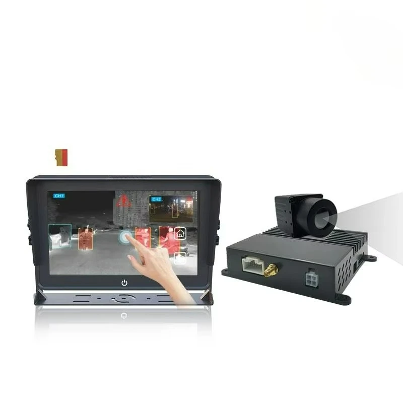 10,1-дюймовая интеллектуальная автомобильная тепловизионная система ночного видения Ai для безопасности автомобиля
10,1-дюймовая интеллектуальная автомобильная тепловизионная система ночного видения Ai для безопасности автомобиля
