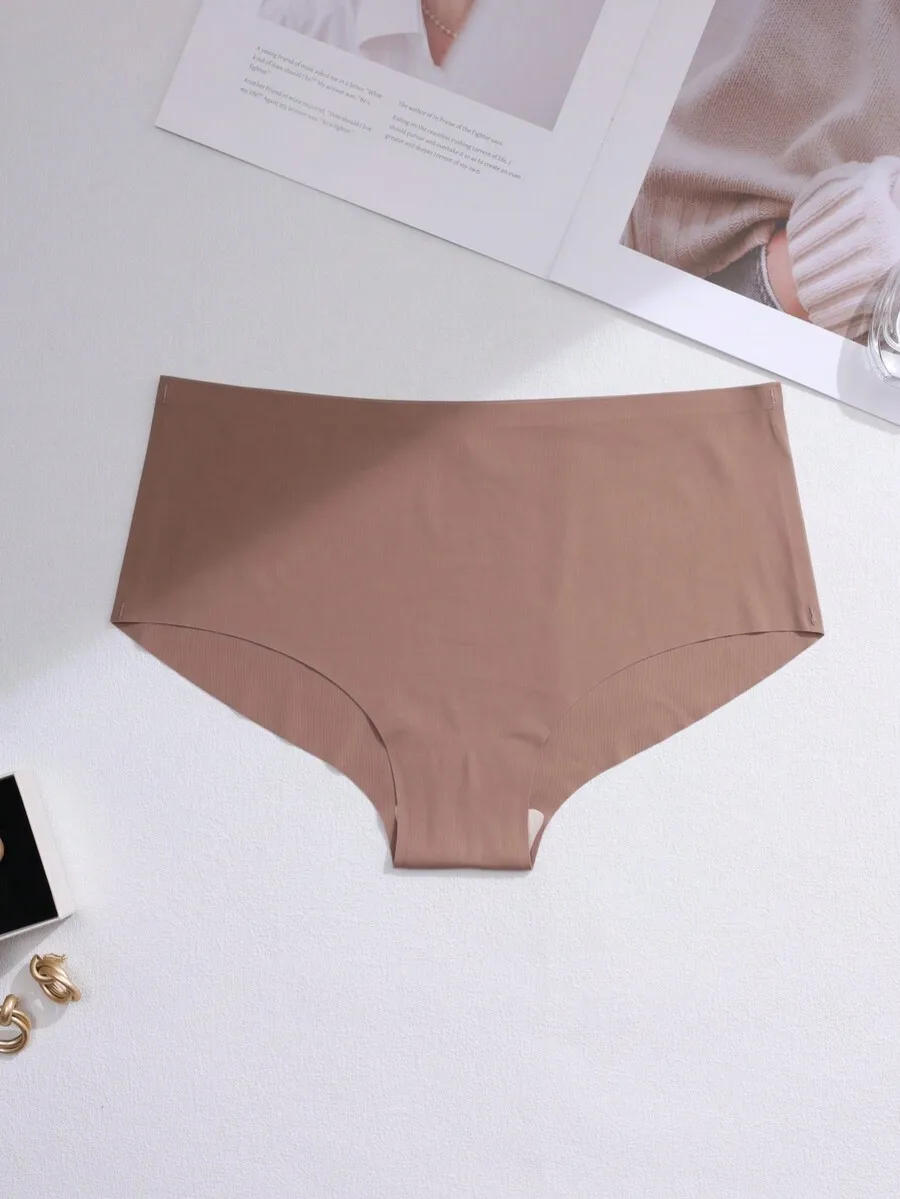 5 Pcs Women Seamless Solid Color Soft Breathable Briefs Underwear
5 Pcs Women Seamless Solid Color Soft Breathable Briefs Underwear