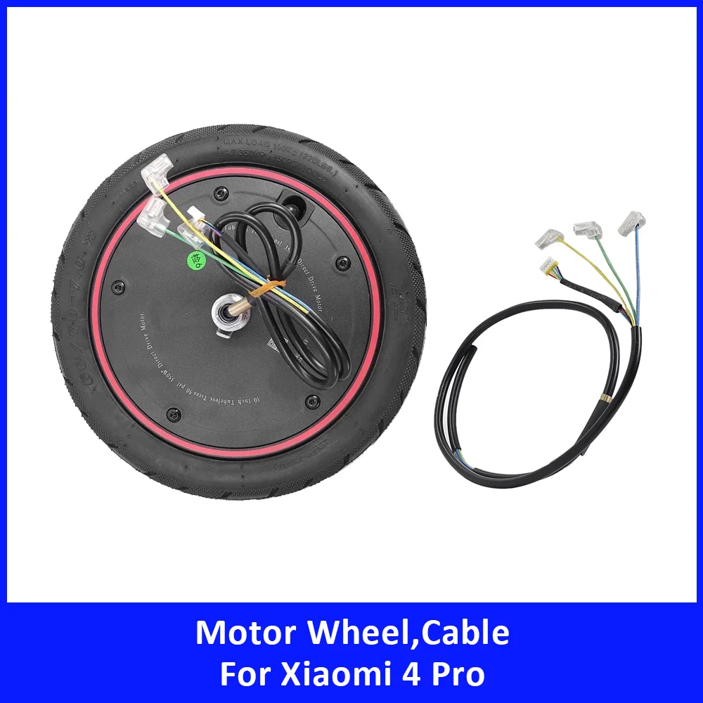 10 Inch 60/70-7.0 36V 350W Motor Wheel Tyre for Xiaomi 4 Pro Motor Cable Anti-skid Anti-blast Tire Electric Scooter Accessories
10 Inch 60/70-7.0 36V 350W Motor Wheel Tyre for Xiaomi 4 Pro Motor Cable Anti-skid Anti-blast Tire Electric Scooter Accessories