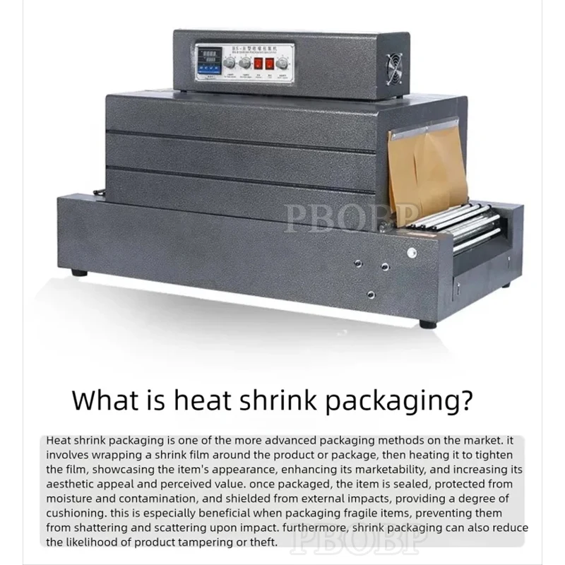 PBOBP Aluminum Alloy Material Heat Shrink Packaging Machine Automatic Film Heat Shrink Packaging Machine
PBOBP Aluminum Alloy Material Heat Shrink Packaging Machine Automatic Film Heat Shrink Packaging Machine