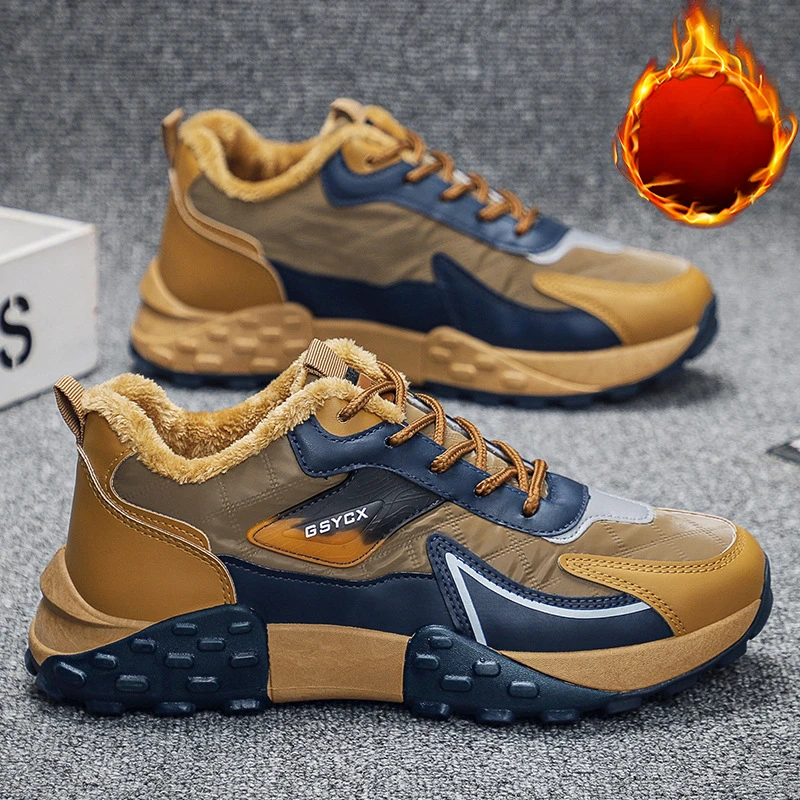 Autumn Men's sneakers Winter velvet skate shoes leisure men casual shoes men shoes fashion
Autumn Men's sneakers Winter velvet skate shoes leisure men casual shoes men shoes fashion