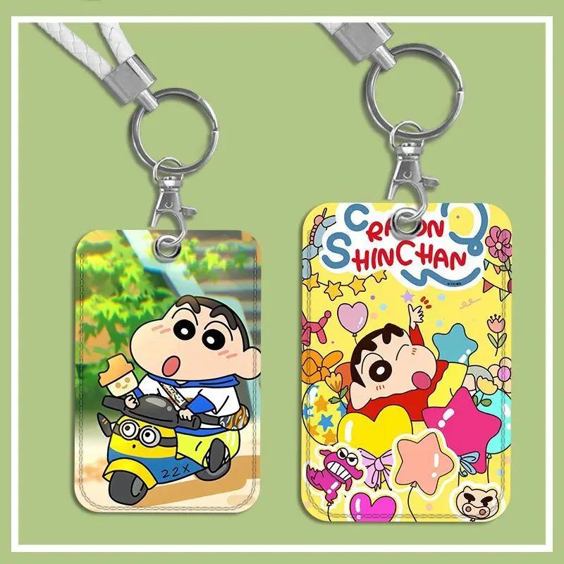 Crayon Shin chan access control card holder hotel room card NFC card,property card protective cover can hold 5.5 * 8.5cm
Crayon Shin chan access control card holder hotel room card NFC card,property card protective cover can hold 5.5 * 8.5cm