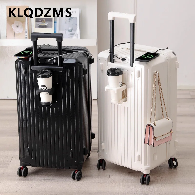 KLQDZMS Suitcase USB Charging Boarding Box Men's Women's Large-capacity PC Trolley Case 20"24"26"28"30"34Inch Hand Luggage
KLQDZMS Suitcase USB Charging Boarding Box Men's Women's Large-capacity PC Trolley Case 20"24"26"28"30"34Inch Hand Luggage