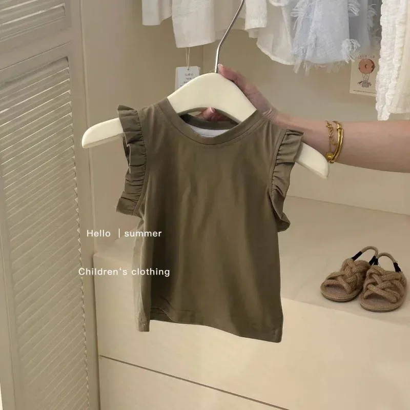 Girl Clothes Tank Top + Suspenders Dress 2-piece Outfit Set Cute Selvedge Dress Suit Big Pocket Slip Dress Summer Kids Baby
Girl Clothes Tank Top + Suspenders Dress 2-piece Outfit Set Cute Selvedge Dress Suit Big Pocket Slip Dress Summer Kids Baby