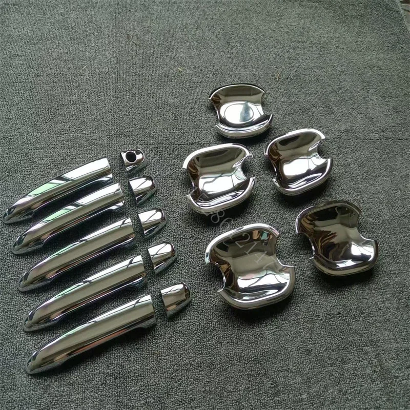 For Toyota Prado 150 Land Cruiser Prado J150 2003-2009 LC150 LC200 Chrome car Door Handle Cover Trim Set Car Styling
For Toyota Prado 150 Land Cruiser Prado J150 2003-2009 LC150 LC200 Chrome car Door Handle Cover Trim Set Car Styling