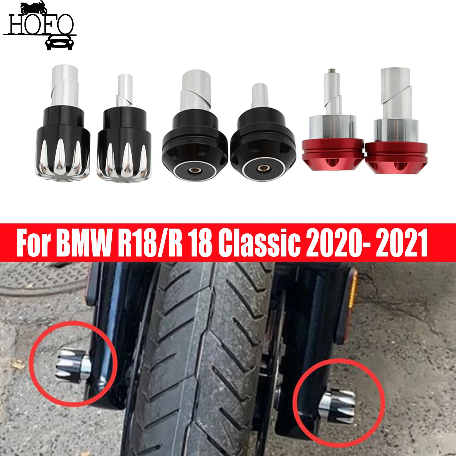 For BMW R 18 Classic 2020- 2021 Motorcycle Front Axle Nut Cover Cap Bolt Wheel Fork Protector Crash Slider
For BMW R 18 Classic 2020- 2021 Motorcycle Front Axle Nut Cover Cap Bolt Wheel Fork Protector Crash Slider