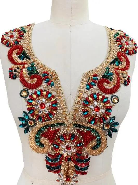 Heavy Industry Nailed Beads Lace Sequin Accessories Ethnic Windbreaker Collar Decoration
Heavy Industry Nailed Beads Lace Sequin Accessories Ethnic Windbreaker Collar Decoration