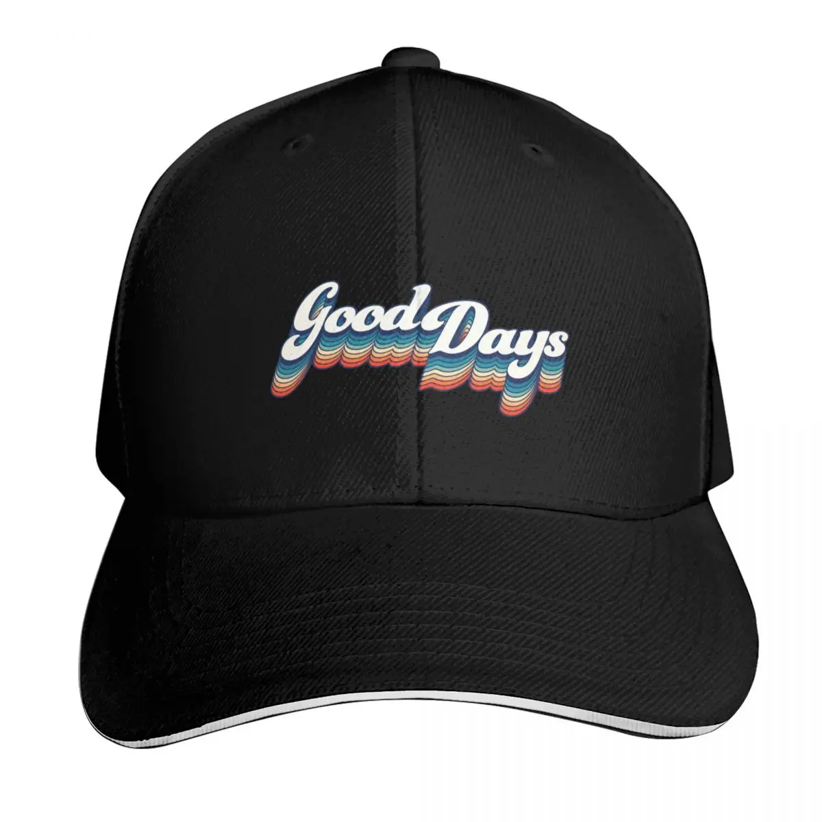 Good Days SZA Inspired Retro Vintage 70's Rainbow Baseball Cap Male hat Luxury Brand hard hat Women's Hats 2026 Men's
Good Days SZA Inspired Retro Vintage 70's Rainbow Baseball Cap Male hat Luxury Brand hard hat Women's Hats 2026 Men's