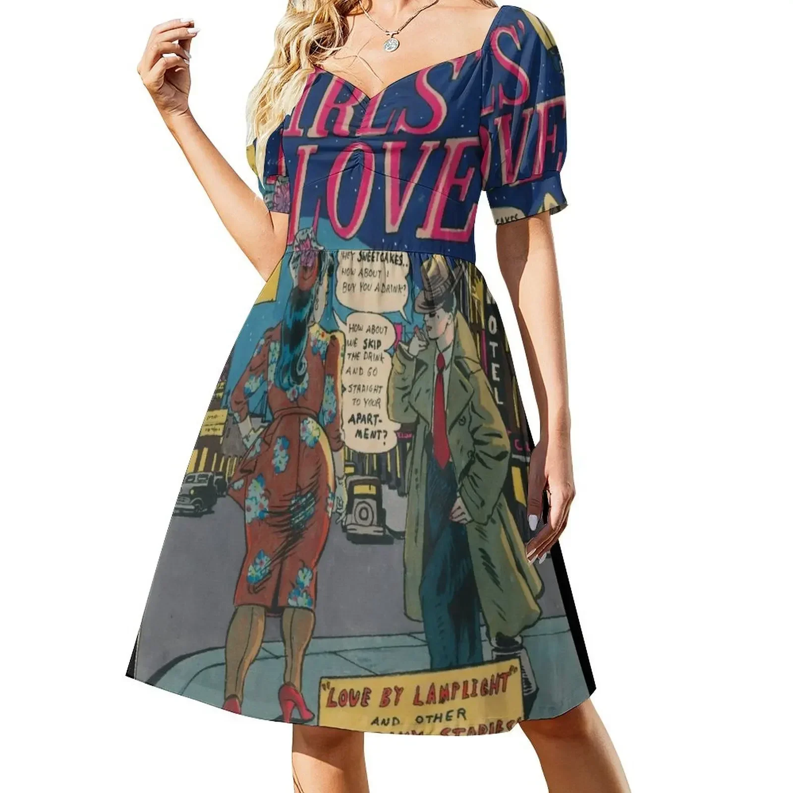 Love by Lamplight Short-Sleeved Dress dresses for womens summer clothes dress Dress
Love by Lamplight Short-Sleeved Dress dresses for womens summer clothes dress Dress
