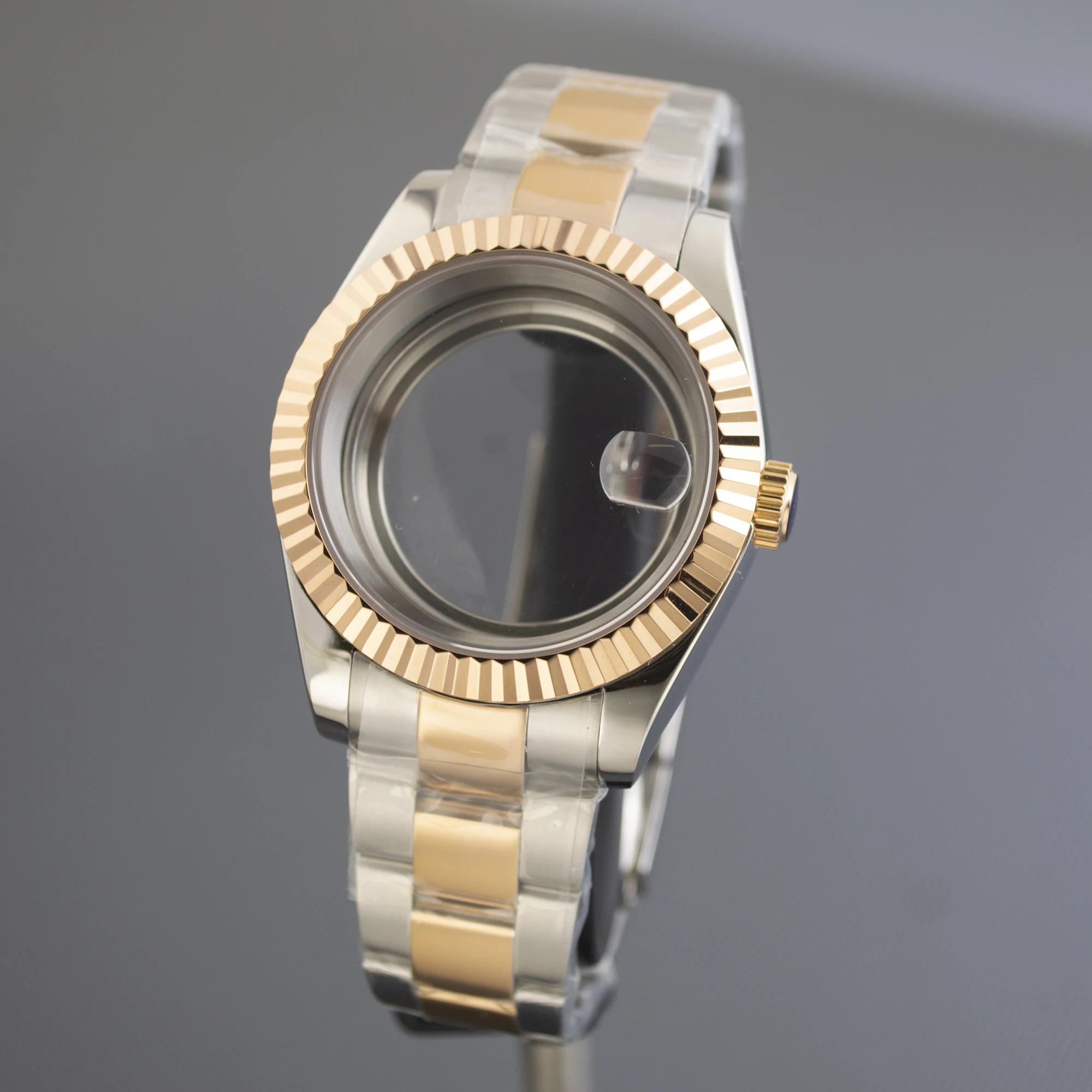 36MM/39MM Stainless Steel Watch Case Bracelet Strap 100M Waterproof Sapphire Glass for Datejust NH34 NH35 NH36 Movement Case 
36MM/39MM Stainless Steel Watch Case Bracelet Strap 100M Waterproof Sapphire Glass for Datejust NH34 NH35 NH36 Movement Case