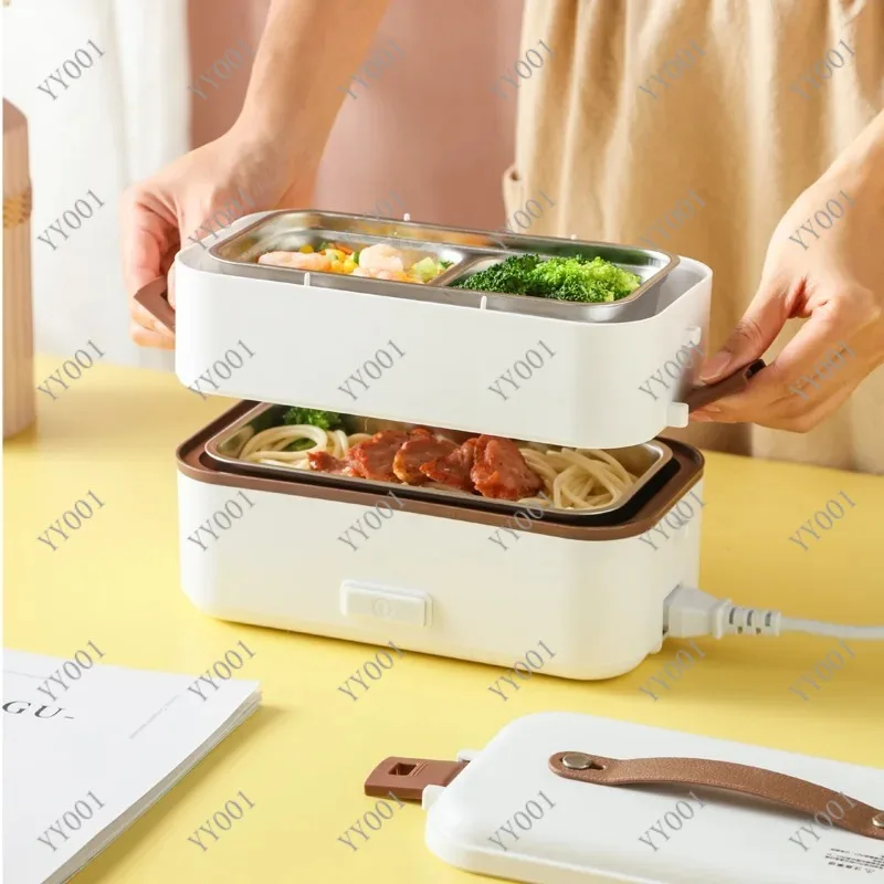 110V/220V Portable Electric Lunch Box 304 Stainless Steel Food Heater Auto Power Off
110V/220V Portable Electric Lunch Box 304 Stainless Steel Food Heater Auto Power Off