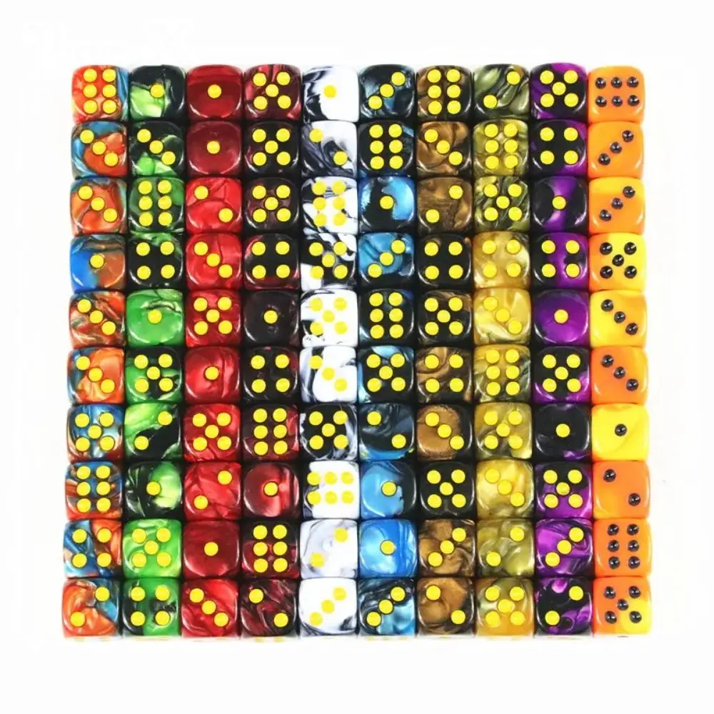 10Pcs/set D6 16mm Colored 6-sided DND Dice Role-Playing Party Game Polyhedral Dice Acrylic Translucent Colors Table Game
10Pcs/set D6 16mm Colored 6-sided DND Dice Role-Playing Party Game Polyhedral Dice Acrylic Translucent Colors Table Game