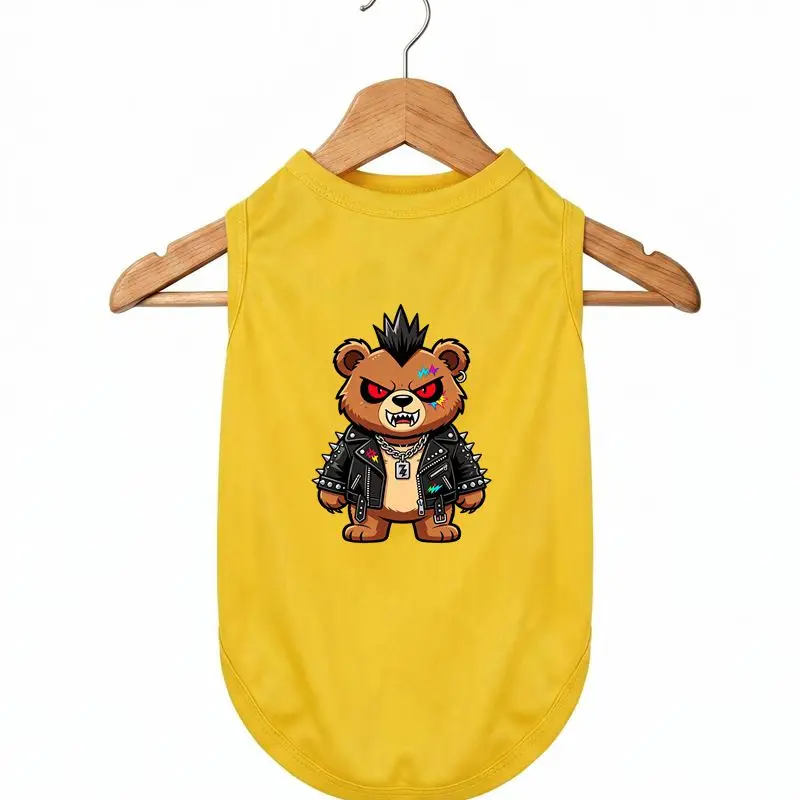 Rocker Bear Pet Vest, Lightweight Summer Dog Clothes, Cool Puppy Tank
Rocker Bear Pet Vest, Lightweight Summer Dog Clothes, Cool Puppy Tank