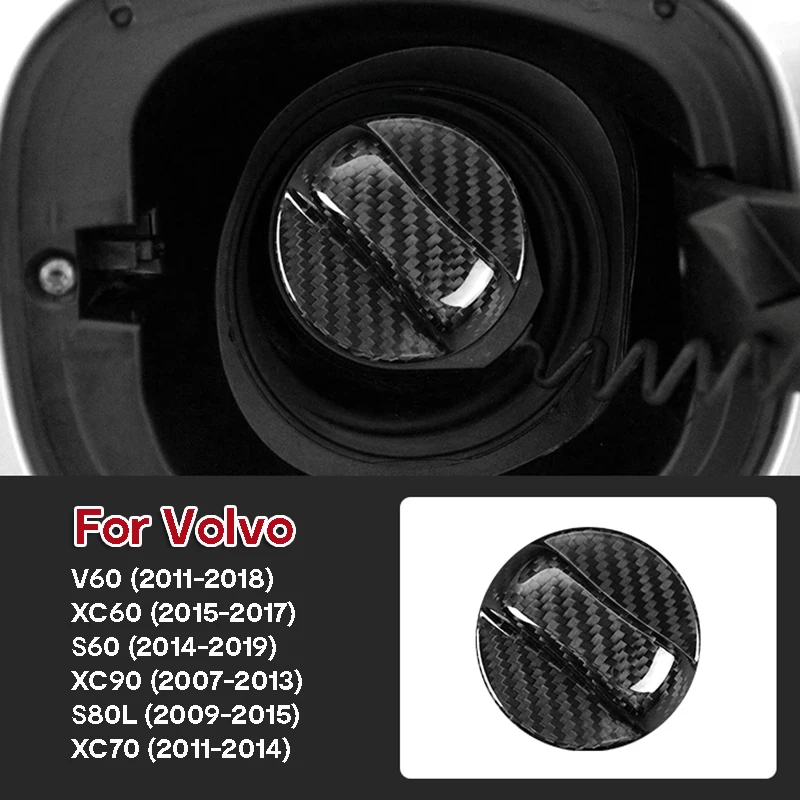 Real Carbon Fiber Fuel Tank Cap Cover Trim Sticker For Volvo V60 XC60 S60 XC90 S80L XC70 Accessories Car Carbon Fiber Sticker
Real Carbon Fiber Fuel Tank Cap Cover Trim Sticker For Volvo V60 XC60 S60 XC90 S80L XC70 Accessories Car Carbon Fiber Sticker