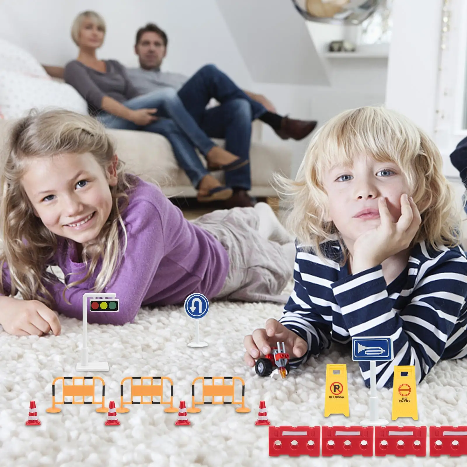 Toddler Traffic Barricade Sign Work Toy Construction Barriers Plastic Kids Simulation Roadblock Signs
Toddler Traffic Barricade Sign Work Toy Construction Barriers Plastic Kids Simulation Roadblock Signs
