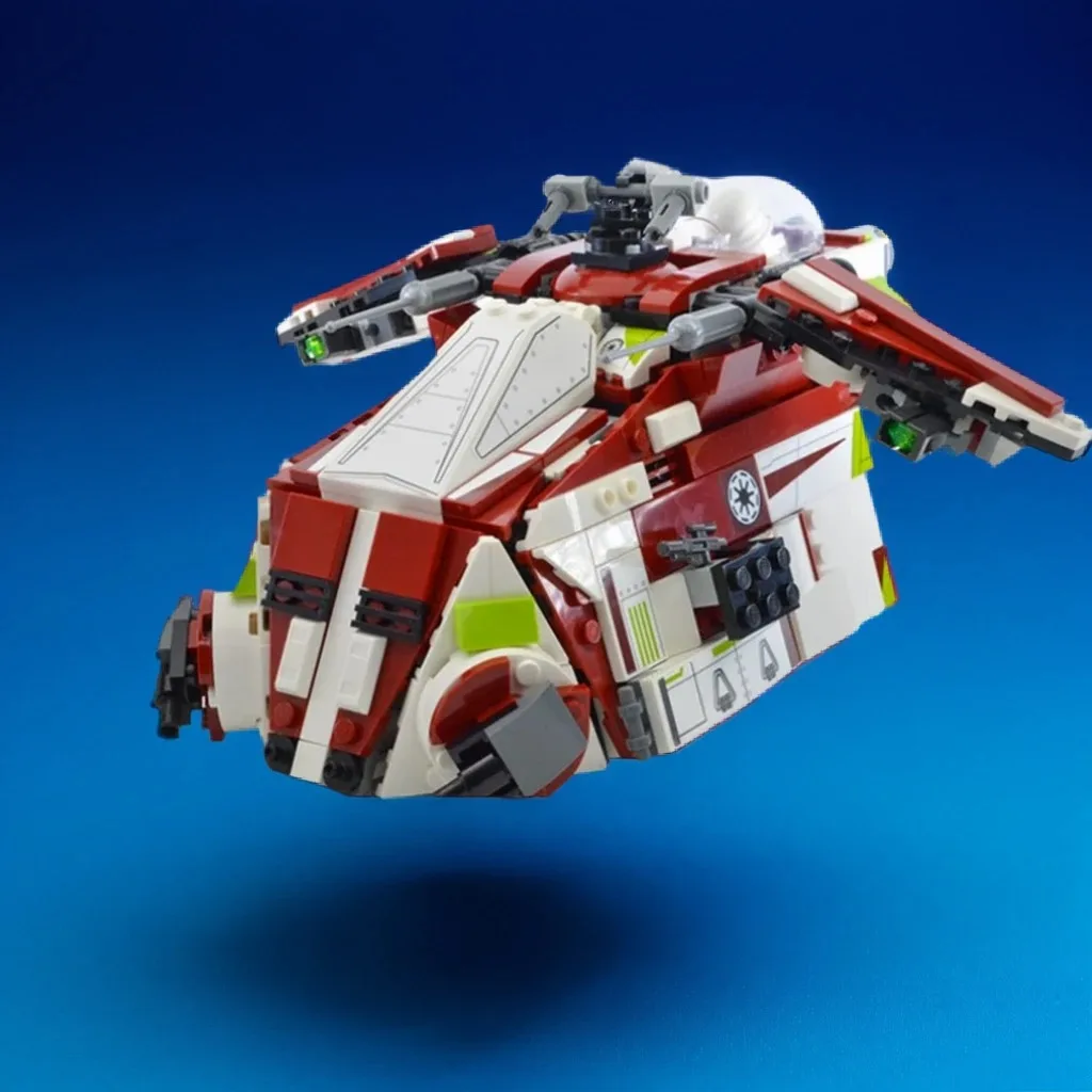 503pcs MOC Republic Clone Shuttle Star Battle Model Building Blocks Construction Toys Christmas Gifts Education Brick Kids DIY
503pcs MOC Republic Clone Shuttle Star Battle Model Building Blocks Construction Toys Christmas Gifts Education Brick Kids DIY