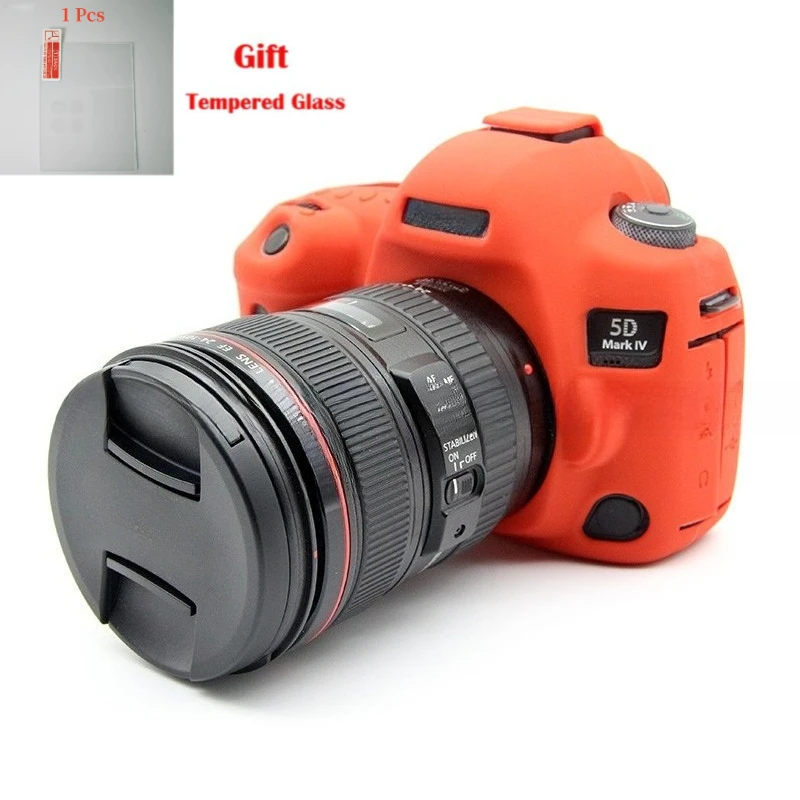 Camera Bag Body Cover Protective For Canon EOS 5D Mark IV 5D4 5D2 SLR camera silicone case micro single case +free tempered film
Camera Bag Body Cover Protective For Canon EOS 5D Mark IV 5D4 5D2 SLR camera silicone case micro single case +free tempered film
