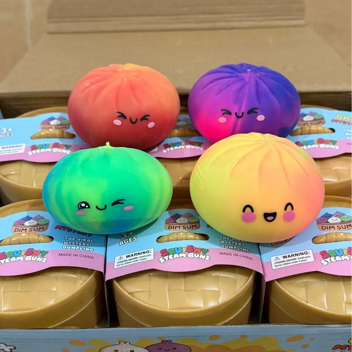 Rainbow Dumpling Squishes Stress Balls Fidget Sensory Toys Simulation Food Squishy Bun with Steamer Squeeze Toy Fans Gift
Rainbow Dumpling Squishes Stress Balls Fidget Sensory Toys Simulation Food Squishy Bun with Steamer Squeeze Toy Fans Gift