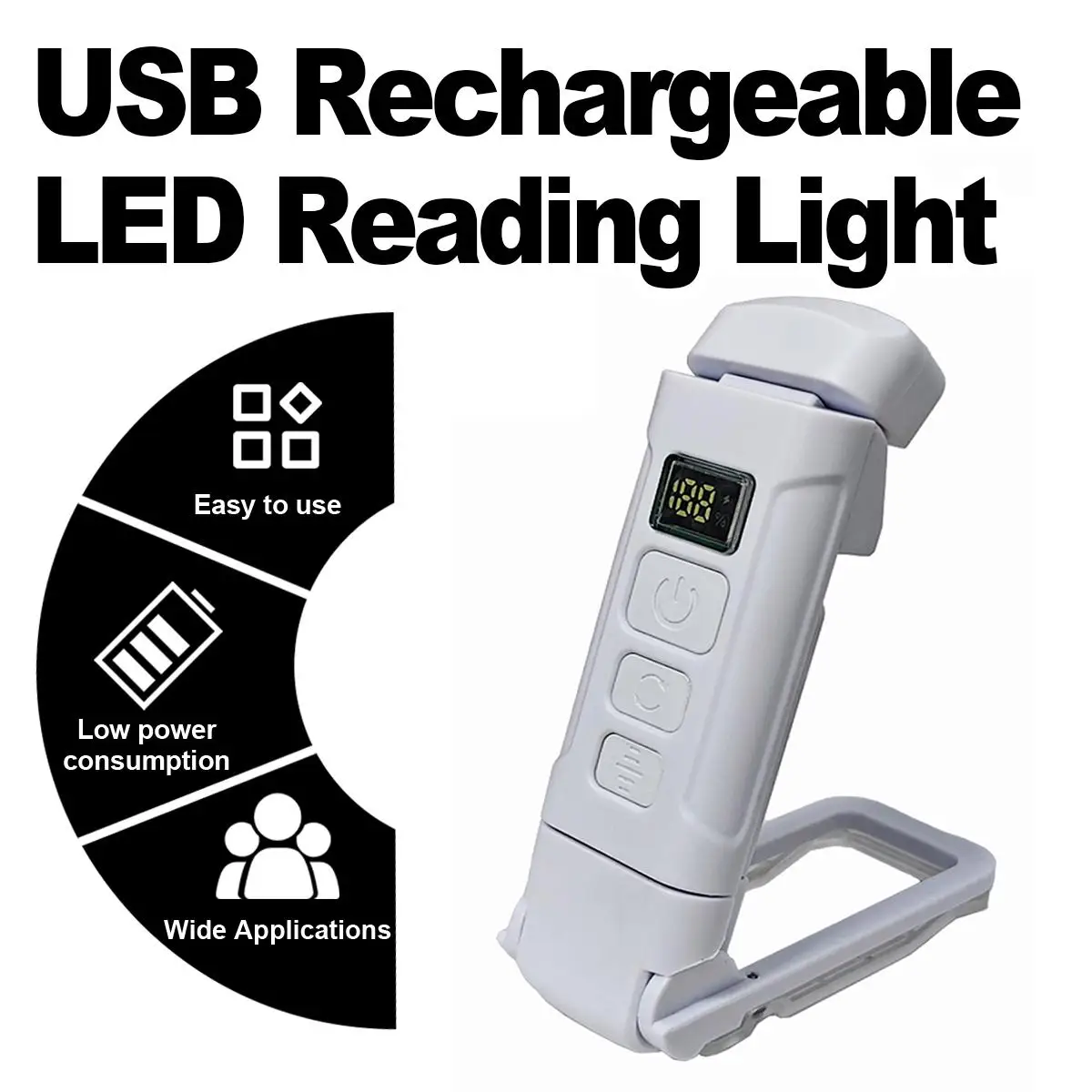 Красивый USB перезаряжаемый светодиодный светильник для книг, настольные 3 цвета, складные яркие лампы для книг, прикроватная тумбочка для спальни, декор ночника 
Красивый USB перезаряжаемый светодиодный светильник для книг, настольные 3 цвета, складные яркие лампы для книг, прикроватная тумбочка для спальни, декор ночника