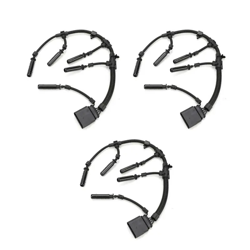 3X Car Glow Plug Bridge Wiring Harness For - Transporter 2.5 TDI 2003-2010 070971277B
3X Car Glow Plug Bridge Wiring Harness For - Transporter 2.5 TDI 2003-2010 070971277B